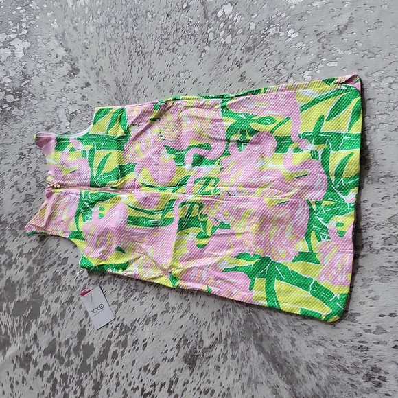 Lilly Pulitzer x Target 20th Anniversary Fan Dance Flamingo Shift Dress NWT - Picture 8 of 8
